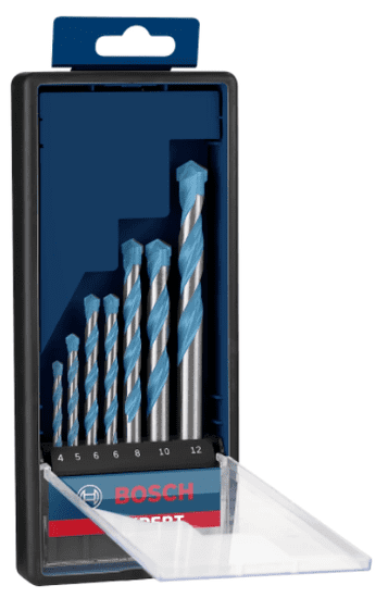 BOSCH Professional 7-delni komplet svedrov EXPERT MultiConstruction CYL-9, 4/5/6/6/8/10/12 mm (2608900647)