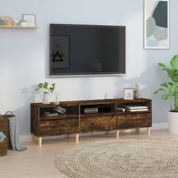 Vidaxl vidaXL TV omarica dimljen hrast 150x30x44,5 cm