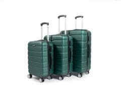 Aga Travel Komplet potovalnih kovčkov MR4650 Zelena