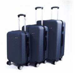 Aga Travel Komplet potovalnih kovčkov MR4651 Temno modra