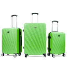 Aga Travel Set potovalnih kovčkov MR4653 Green