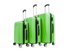 Aga Travel Komplet potovalnih kovčkov MR4653 Zelena