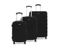 Aga Travel Komplet potovalnih kovčkov MR4650 Črna