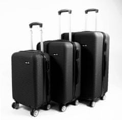 Aga Travel Komplet potovalnih kovčkov MR4651 Črna