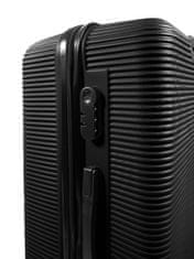 Aga Travel Komplet potovalnih kovčkov MR4651 Črna