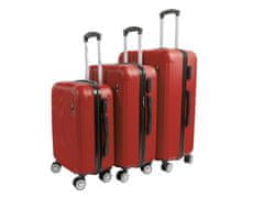 Aga Travel Komplet potovalnih kovčkov MR4652 Rdeča