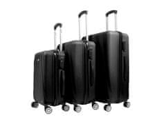 Aga Travel Komplet potovalnih kovčkov MR4653 Črna