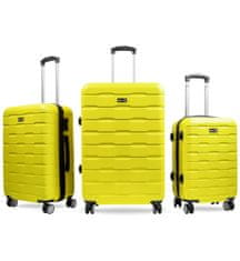 Aga Travel Komplet potovalnih kovčkov MR4658 Rumena
