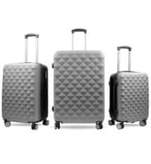 Travel Komplet potovalnih kovčkov MR4655 Siva