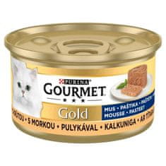 Gourmet GOLD puranja pašteta, 12x85 g