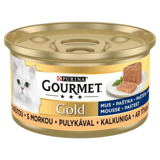 Gourmet GOLD puranja pašteta, 12x85 g