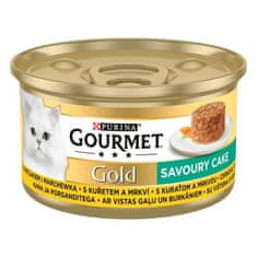 Gourmet GOLD Savoury Cake piščanec, 12x85 g