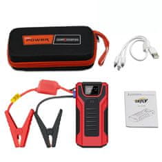 BergMont  Jump Starter avtomobilska zagonska baterija, 12V POWERBANK 16800mAH, booster 800A, svetilka