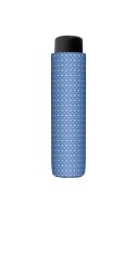 Doppler Ženski dežnik MICRO ALU DOTS blue