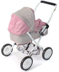 Bayer Chic 55536 otroški voziček SMARTY sivo-roza