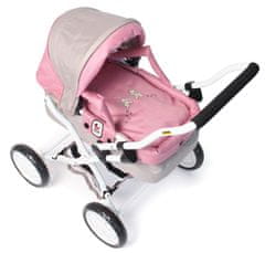 Bayer Chic 55536 otroški voziček SMARTY sivo-roza