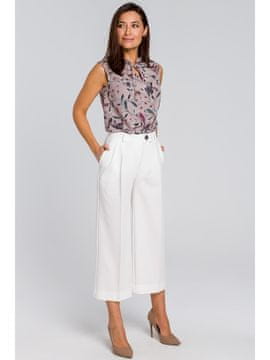 Style Stylove Ženske hlače culottes Blanchessant S139 ekru