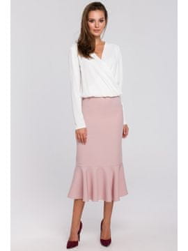 makover Žensko krilo midi Landole K025 temno roza