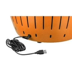 LotusGrill Prenosni žar v etuiju 35cm x h23,4cm / oranžen / inox