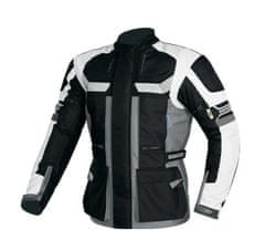 MAXX NF 2206 Dolga črno-siva tekstilna jakna XS