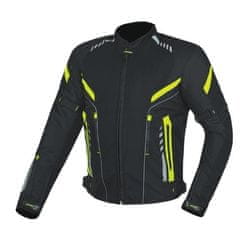 MAXX AT 2125 Tekstilna jakna črno zelena reflex XXXL