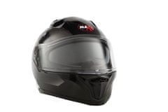 MAXX FF 985 ekstra velika 3XL integralna čelada s senčnikom črno lakirana