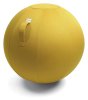 žoga za sedenje LEIV, mustard, 60-65 cm