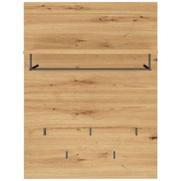 nabbi Viseči panel Flarken HP - obrtniški hrast