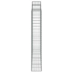 Vidaxl Obokane gabion košare 30kosov 200x50x180/200cm pocinkano železo