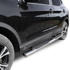 SCOUTT Stranski okvirji iz nerjavečega jekla za Nissan Qashqai 2014-2018 4" oval