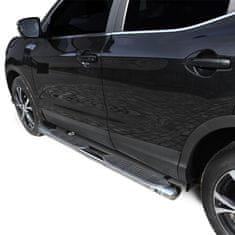 SCOUTT Stranski okvirji iz nerjavečega jekla za Nissan Qashqai 2014-2018 4" oval