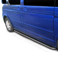 SCOUTT Stranski okvirji iz nerjavečega jekla za Volkswagen T5 SWB 2003-2015 60,3mm BLACK