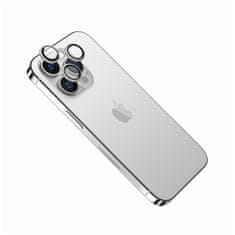 FIXED zaščitno steklo za objektive kamere Camera Glass za Apple iPhone 14/14 Plus (FIXGC2-928-SL), srebrna