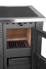 Portoss štedilnik s pečico Pro PANONIA, 10,54kW, bel, levi