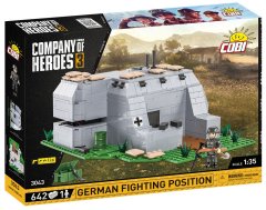 Cobi Company of Heroes nemški bojni položaj igrača