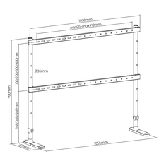 My Wall Stojalo za LCD TV HT 27L 70''-90''