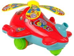 Lean-toys Letalo na palici z zvoki