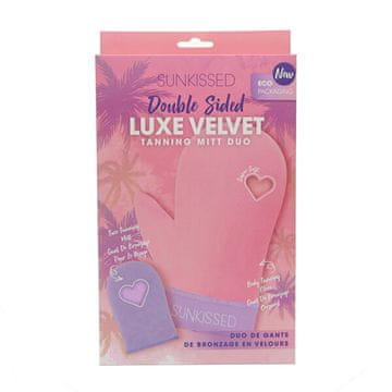 Sunkissed Komplet aplikacijskih rokavic Double Sided Velvet Tanning Mitt Duo