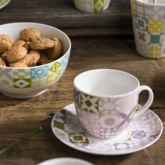 Tognana Set skodelic za čaj Iris Medina 200ml / 6 kos / porcelan