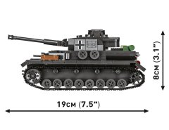 Cobi Company of Heroes Panzer IV Ausf G igrača