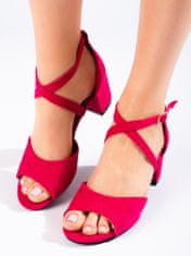 Amiatex Ženski sandal 100395, odtenki roza, 38