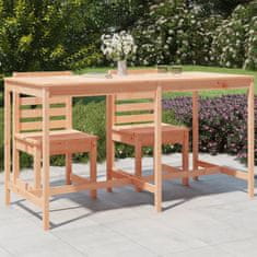 Vidaxl Vrtna miza 203,5x90x110 cm trden les douglas