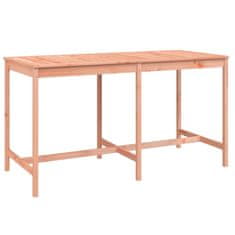Vidaxl Vrtna miza 203,5x90x110 cm trden les douglas