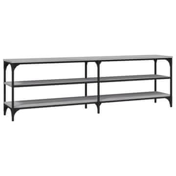 Vidaxl TV omarica siva sonoma 160x30x50 cm inženirski les