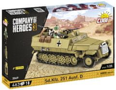 Cobi Company of Heroes Sd.. Kfz. 251 Ausf D igrača