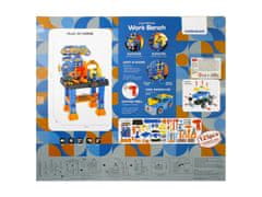 Mega Creative Delavnica z orodji na baterije, set za male mojstre 55x81x36 za otroke 3+ Mega Creative 
