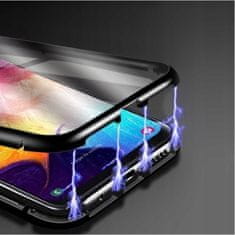 MG Magnetic Full Body Glass ovitek za Samsung Galaxy A14 5G, črna