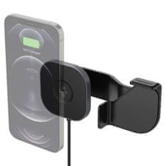 Spigen OneTap MagSafe avtomobitelsko držalo (Tesla), črna