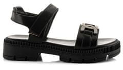 Tom Tailor Ženski sandali 5399603 črni (Velikost 38)