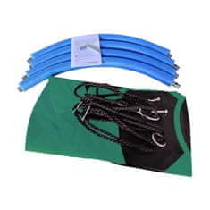 Aga Viseči gugalni obroč 110 cm Temno zelena